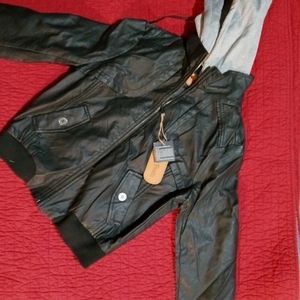 Leather Miss Posh jacket